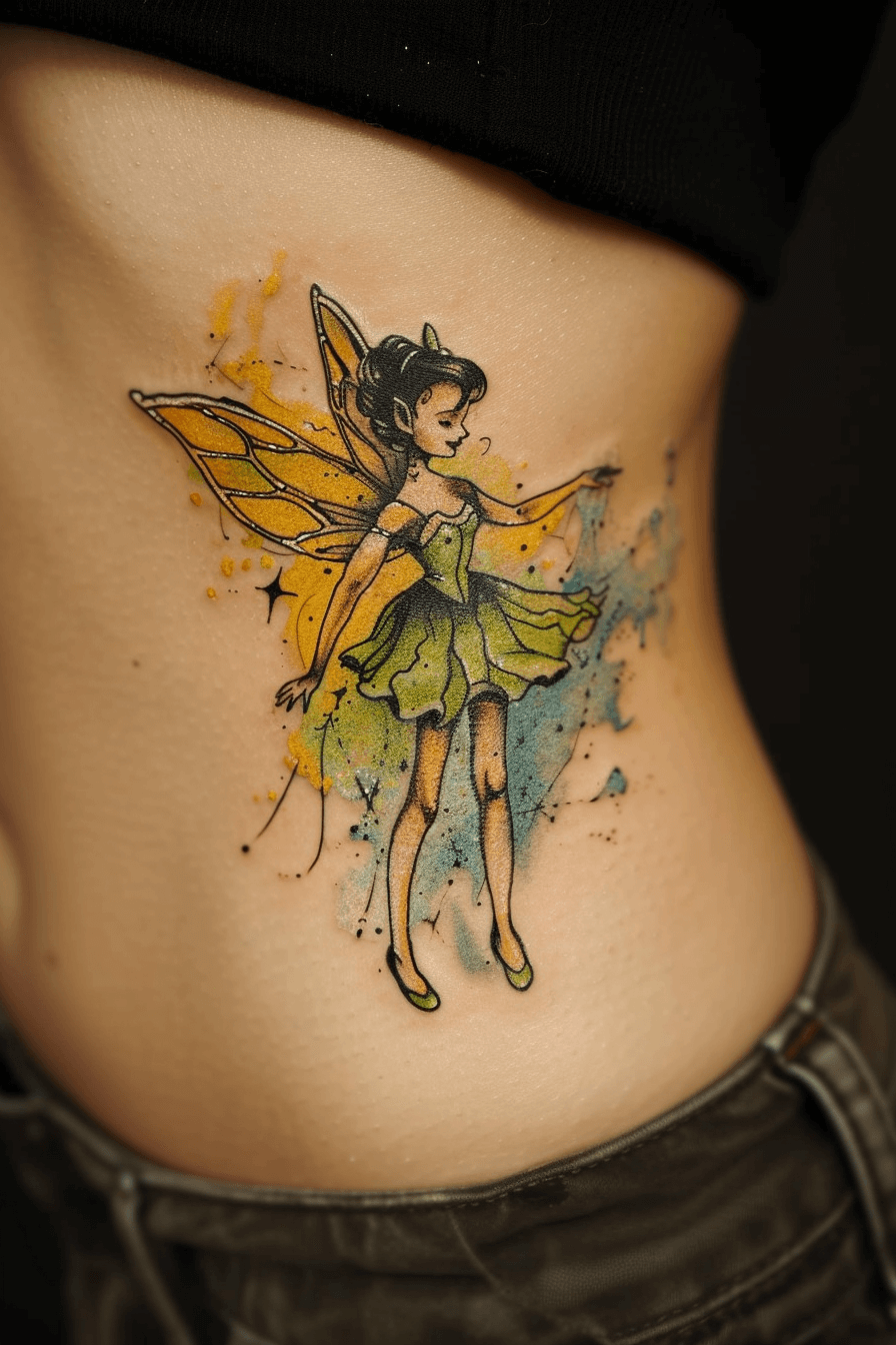18+ Stunning Fairy Tattoo Ideas