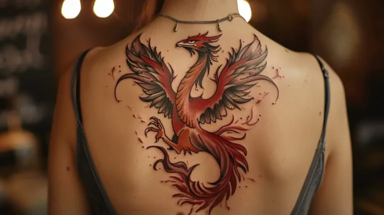 Phoenix Tattoo Ideas for Women