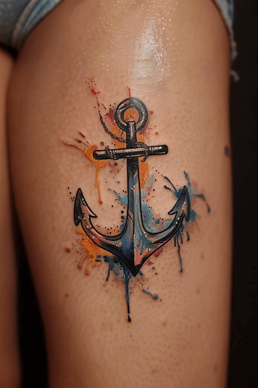 Stylish Anchor Tattoo Ideas for Timeless Designs