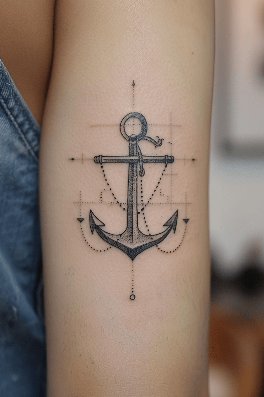 Stylish Anchor Tattoo Ideas for Timeless Designs