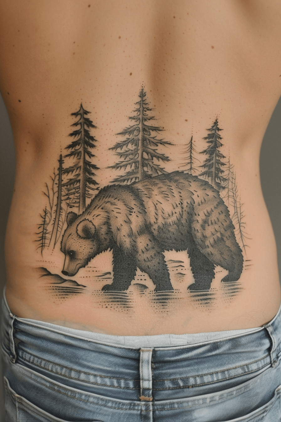 Fierce Bear Tattoo Ideas With Strong Symbolism