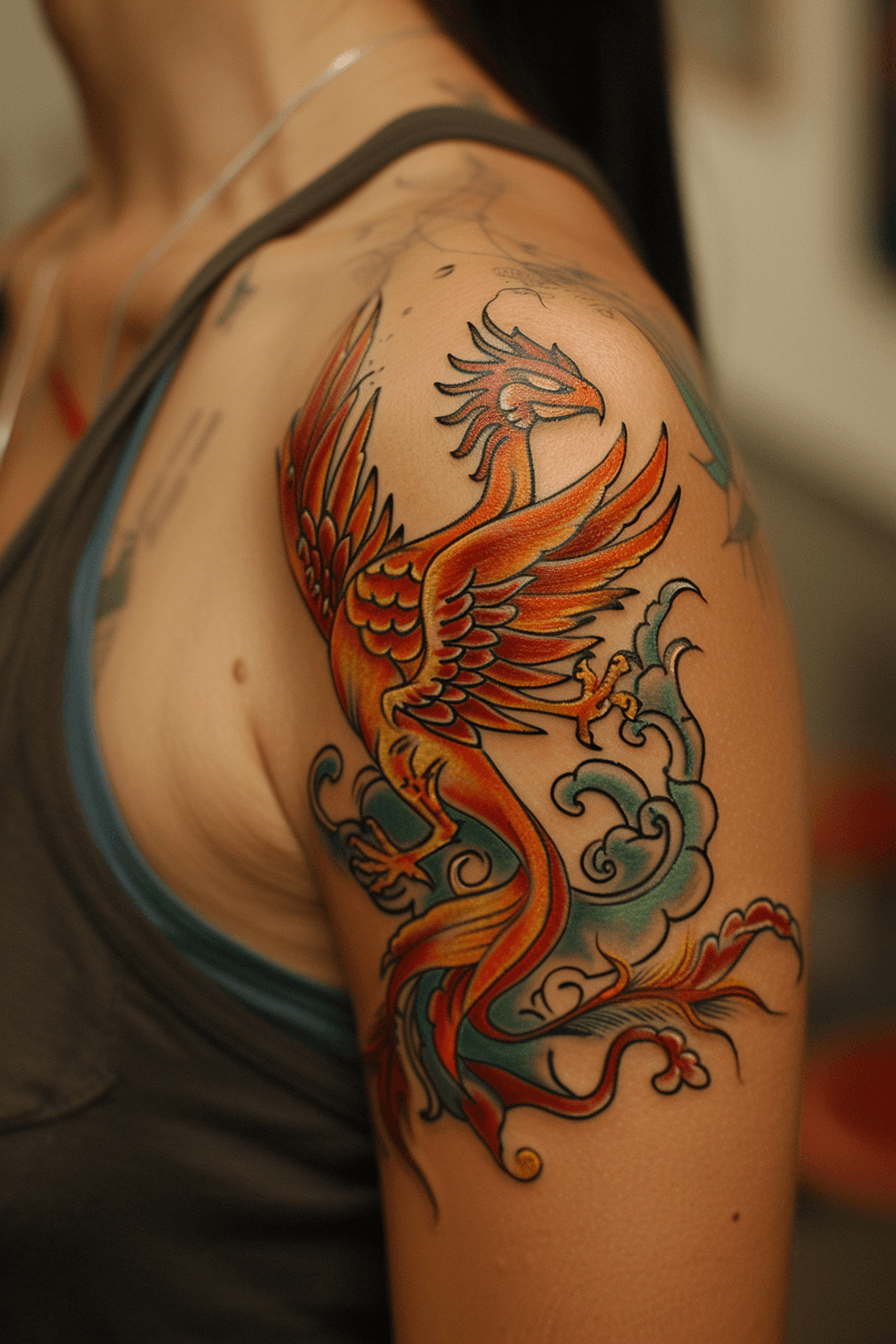 Stunning Phoenix Tattoos for Women: Top Ideas & Designs