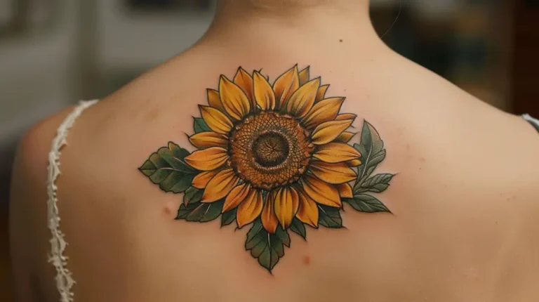 Beautiful Sunflower Tattoo Ideas