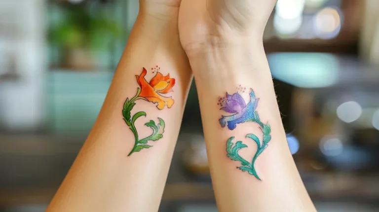 mother daughter tattoos