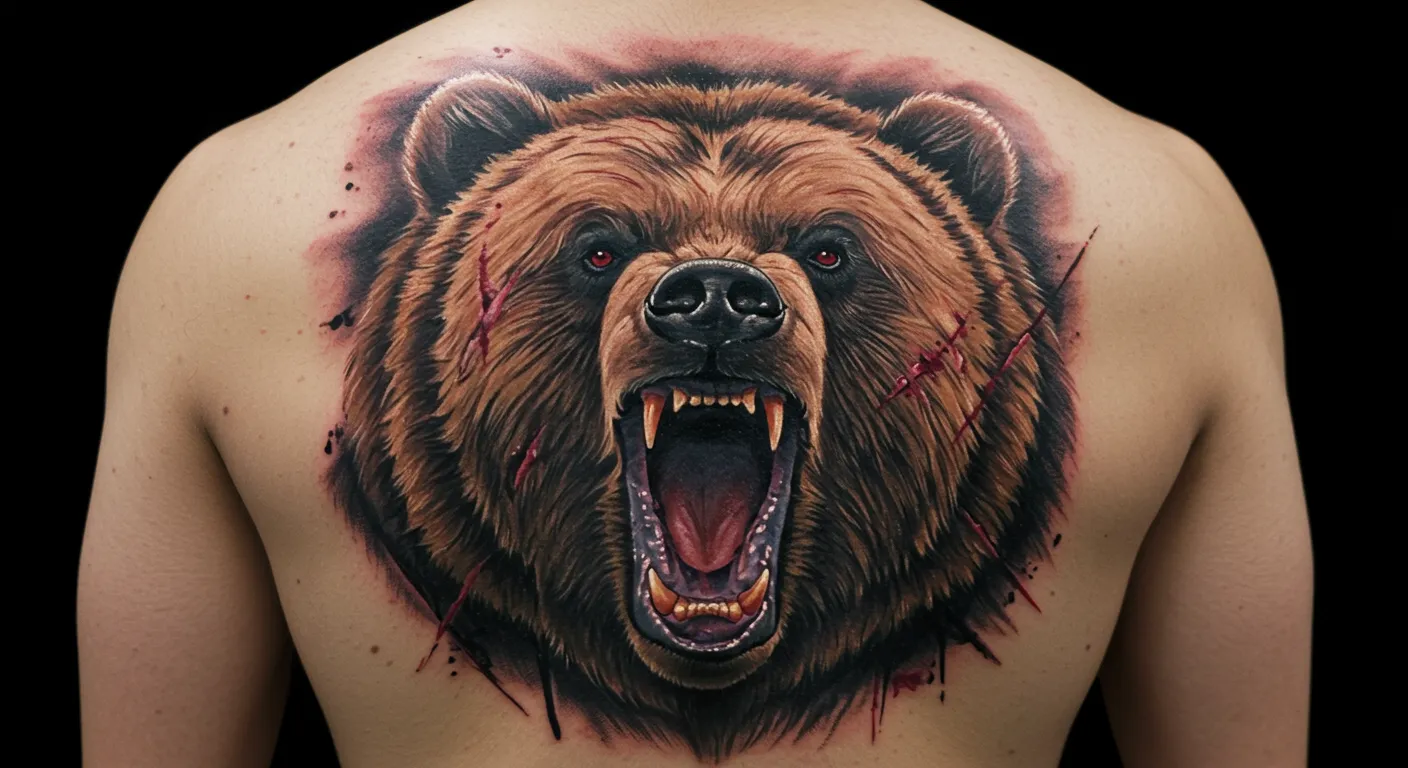 25+ Powerful Bear Tattoos for Men That Symbolize Strength and Courage