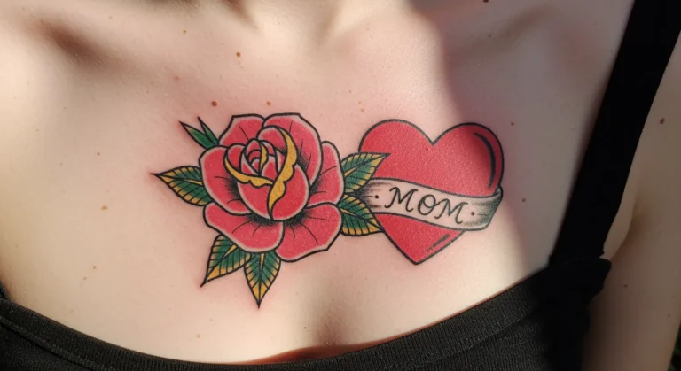 19 Cute American Traditional Tattoo Ideas That Add Playful Charm