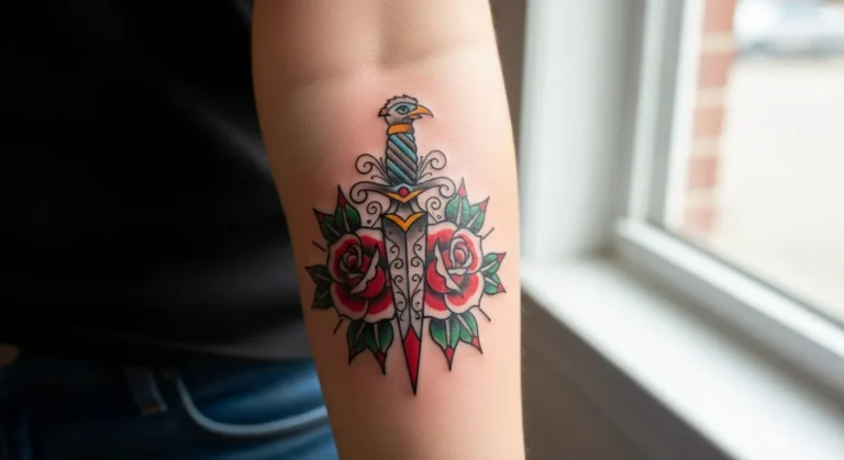 22 American Traditional Tattoo Filler Ideas That Complete Your Look