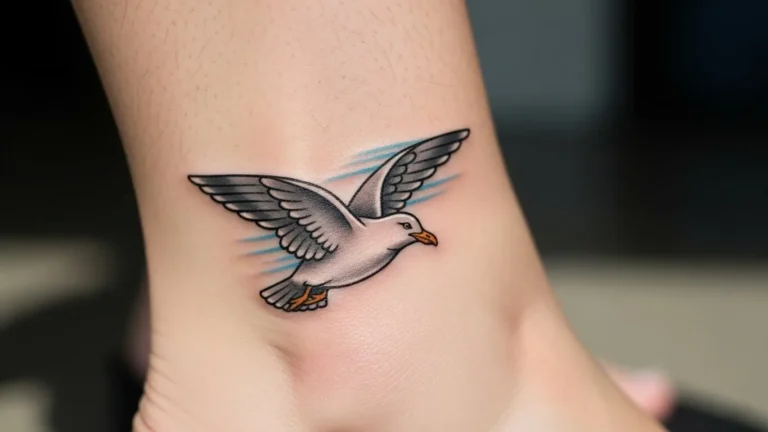19 Neo Traditional Bird Tattoos That Add Motion and Freedom