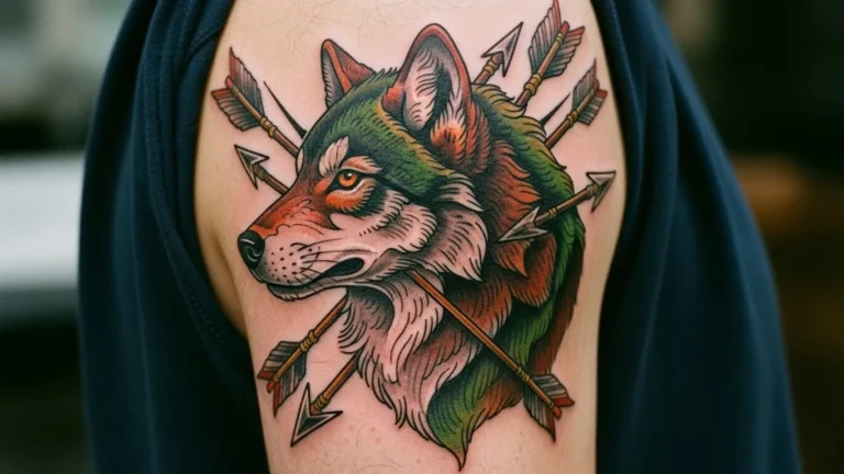 20 Neo Traditional Wolf Tattoos That Radiate Strength