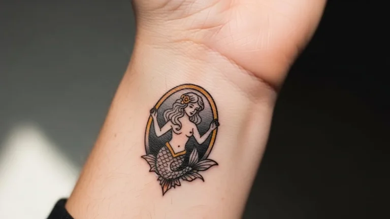 22 Neo Traditional Mermaid Tattoos That Capture Bold Fantasy
