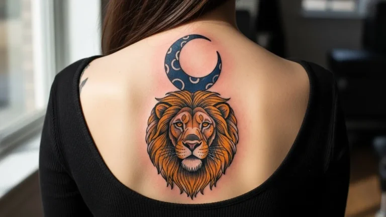 24 Neo Traditional Lion Tattoos With Fierce Regal Power