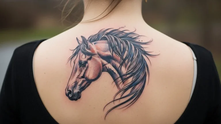 24 Watercolor Horse Tattoos That Carry Grace and Strength