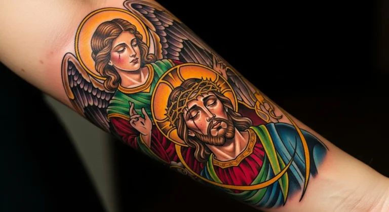 19 Bold Forearm Jesus Tattoo Ideas That Draw the Eye