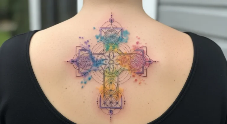 23 Thoughtful Religious Back Tattoo Designs With Intention