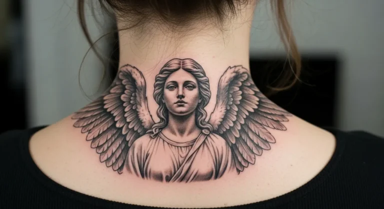 25 Bold Angel Tattoo Designs Made To Stand Out Confidently