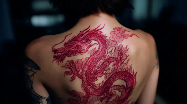 20 Fiery Red Dragon Tattoo Looks That Instantly Command Attention