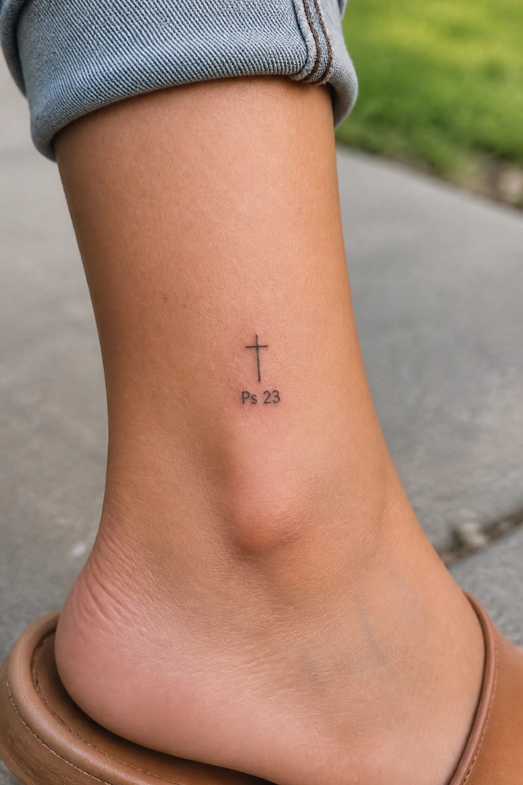 Cross and 