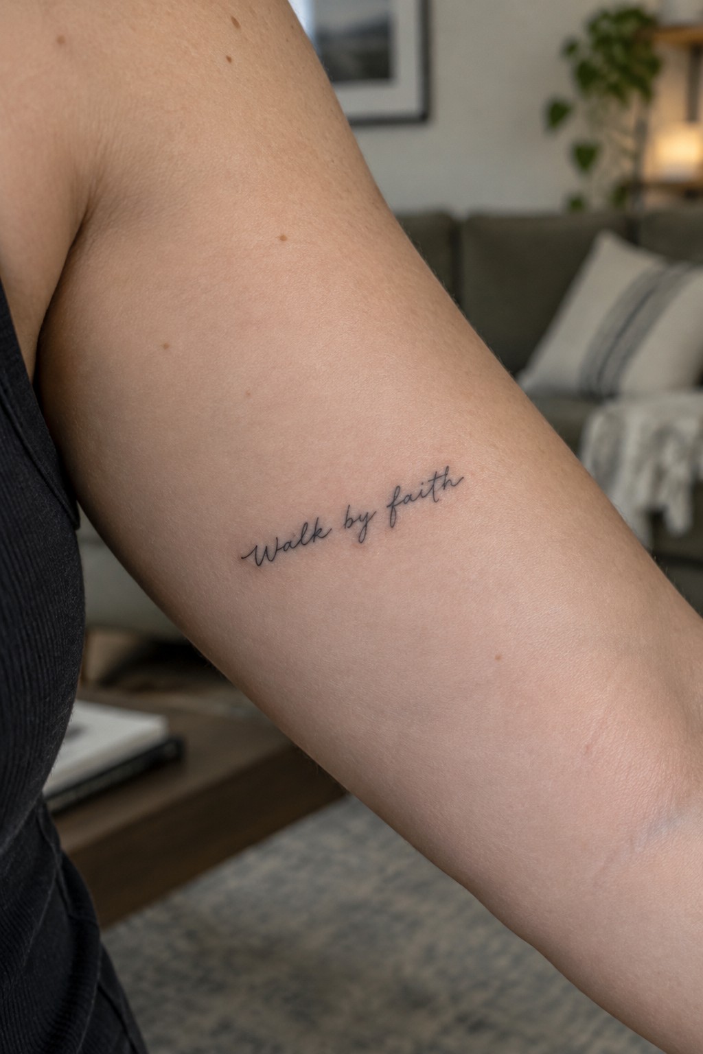 Black cursive