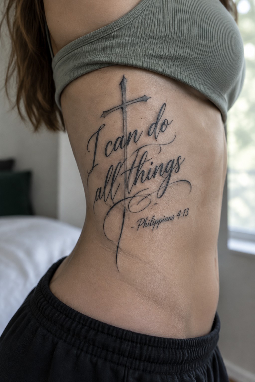Cross tattoo