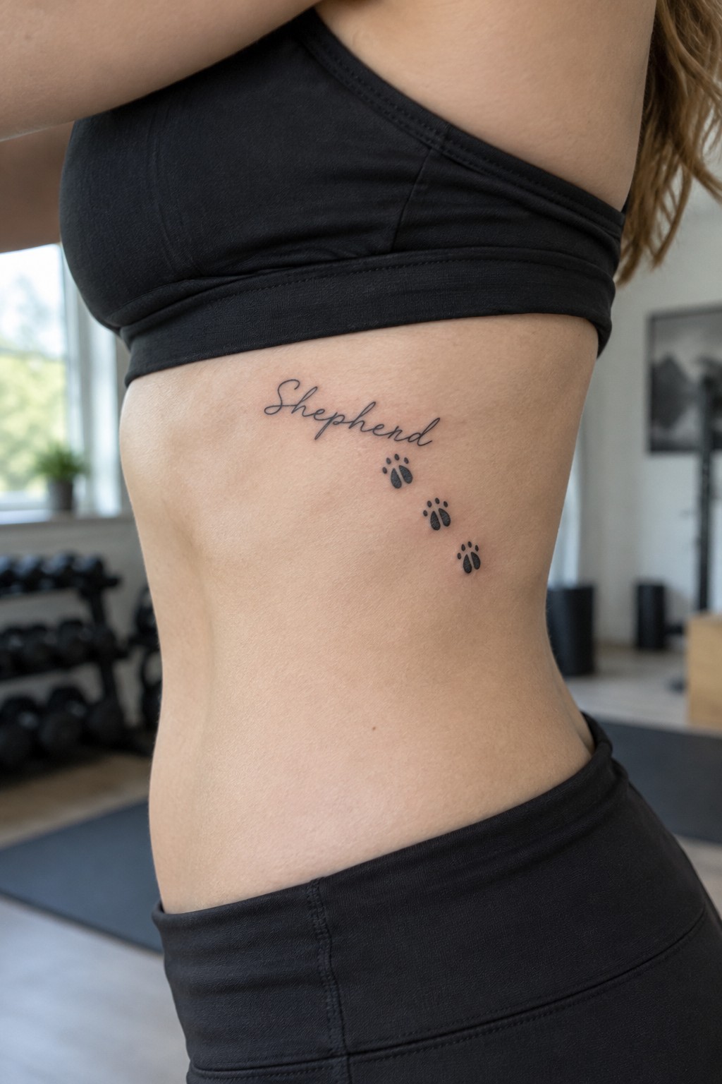 Woman's torso with
