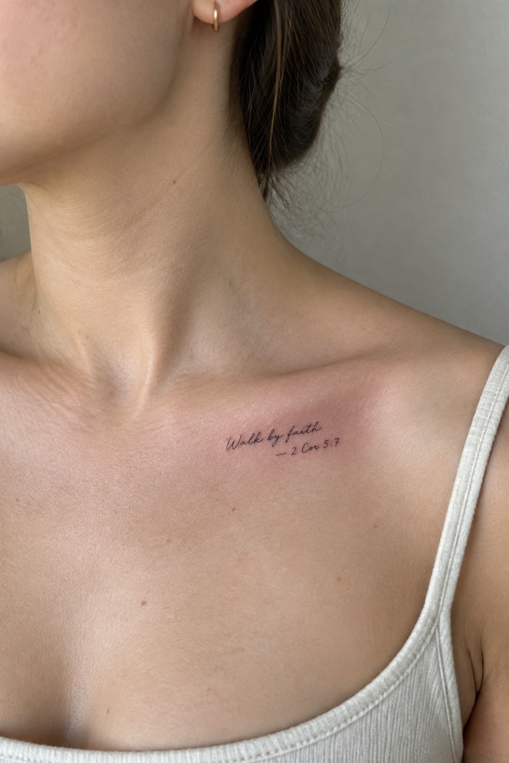 Cursive tattoo 