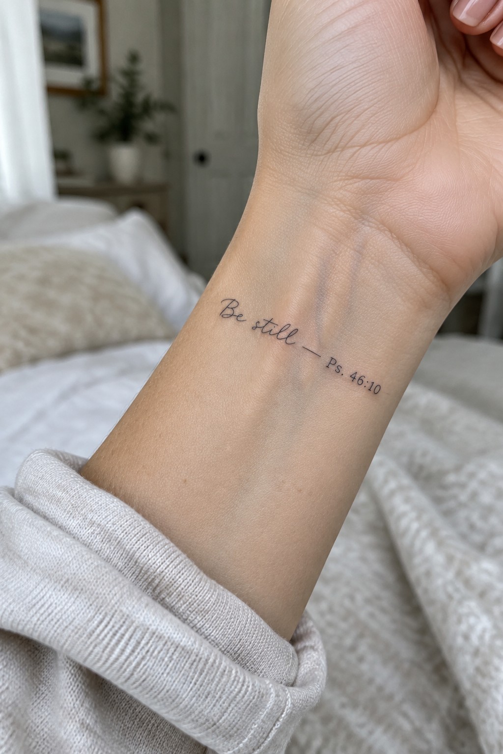 Wrist tattoo
