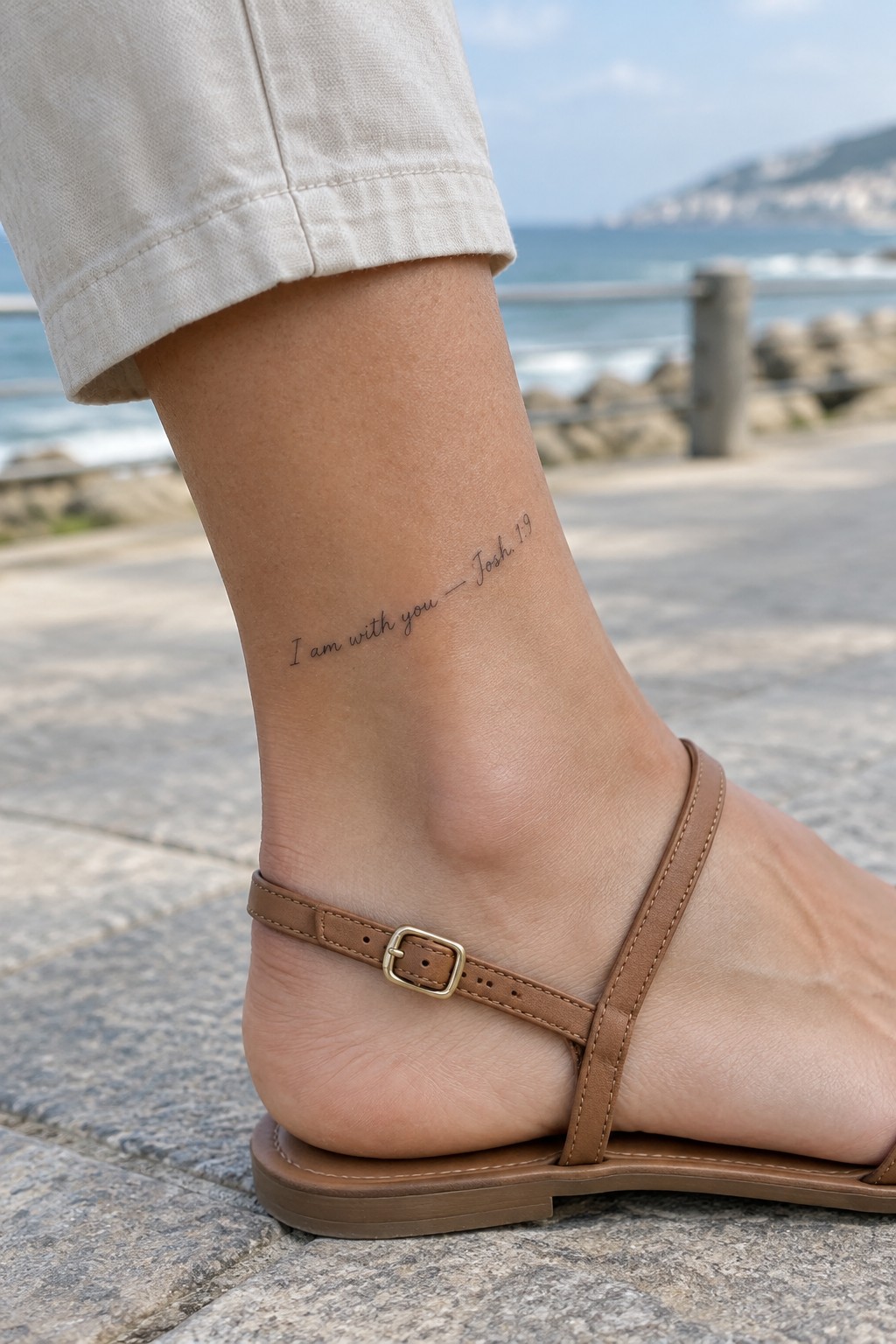 Ankle tattoo